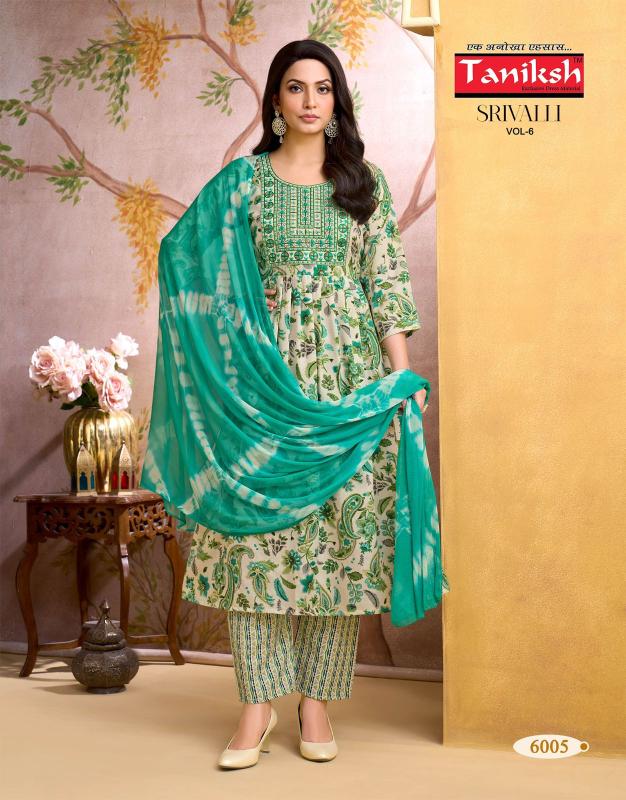 Taniksh srivalli vol 6 kurtis wholesale online